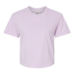 Women's Garment-Dyed Heavyweight Boxy T-Shirt - 3023CL - Image 50