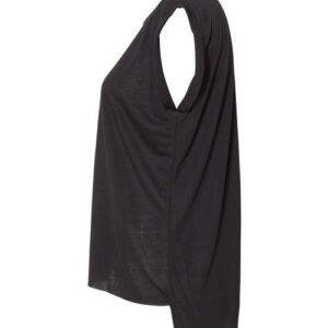 Women’s Flowy Rolled Cuffs Muscle Tee - 8804 - Image 4