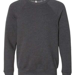 Unisex Sponge Fleece Raglan Crewneck Sweatshirt - 3901 - Image 26