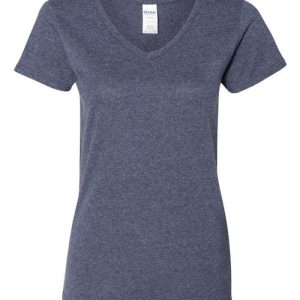 Women's Heavy Cotton™ V-Neck T-Shirt - 5V00L - Image 14