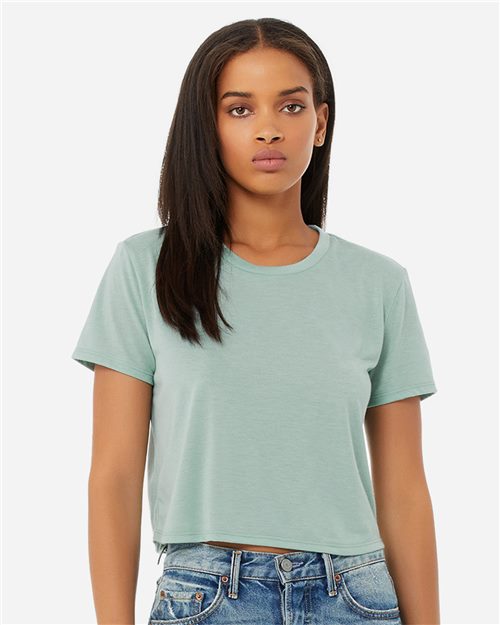 Women’s Flowy Crop Tee - 8882