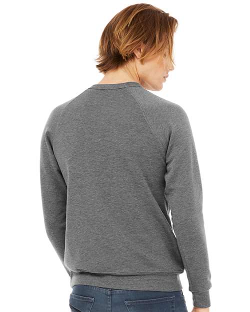 Unisex Sponge Fleece Raglan Crewneck Sweatshirt - 3901