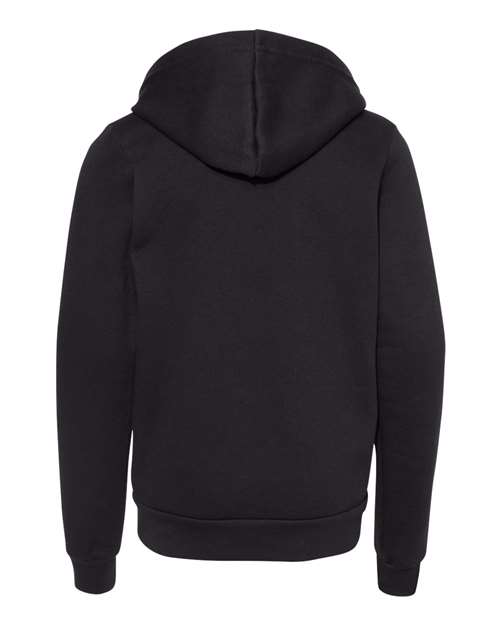 Youth Sponge Fleece Full-Zip Hoodie Sweatshirt - 3739Y
