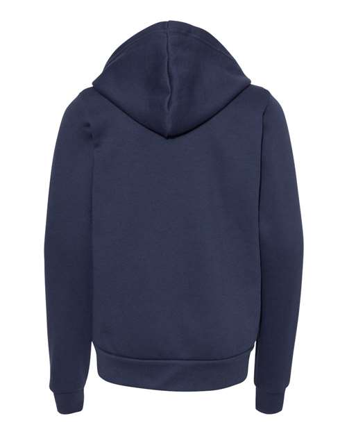 Youth Sponge Fleece Full-Zip Hoodie Sweatshirt - 3739Y