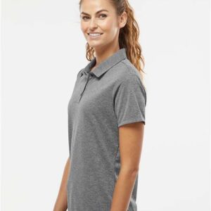 Women's Heathered Polo - A583 - Image 6