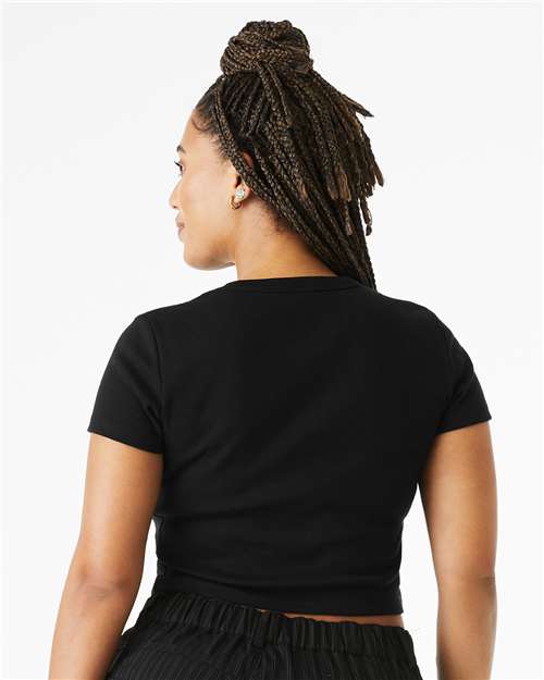 Women's Micro Rib Baby Tee - 1010