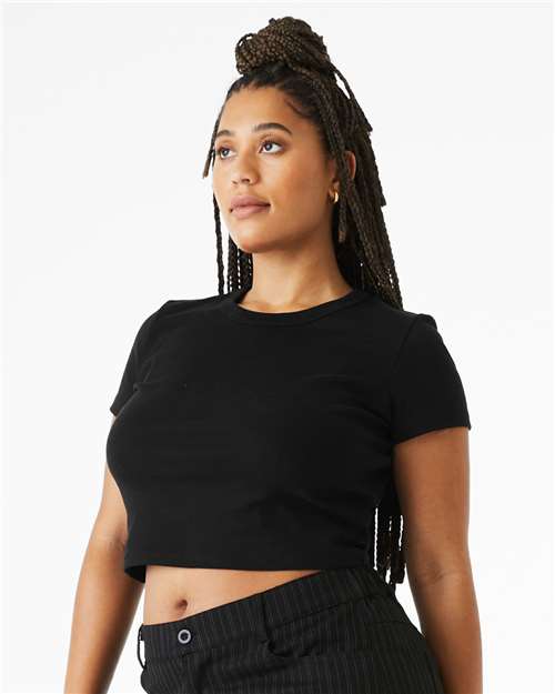 Women's Micro Rib Baby Tee - 1010