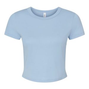 Women's Micro Rib Baby Tee - 1010 - Image 2