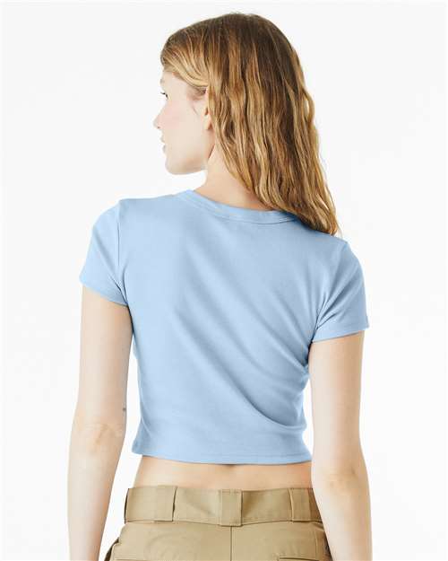 Women's Micro Rib Baby Tee - 1010
