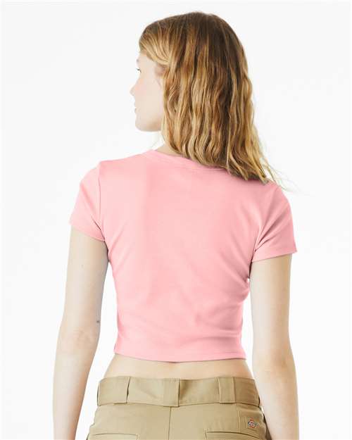 Women's Micro Rib Baby Tee - 1010