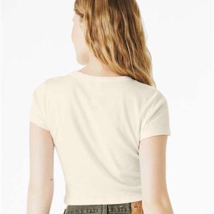 Women's Micro Rib Baby Tee - 1010 - Image 19