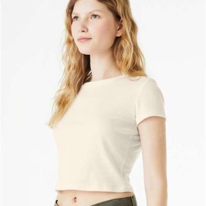 Women's Micro Rib Baby Tee - 1010 - Image 18