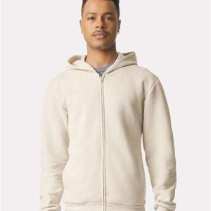 Unisex ReFlex Fleece Full-Zip Hoodie Sweatshirt - RF497 - Image 11