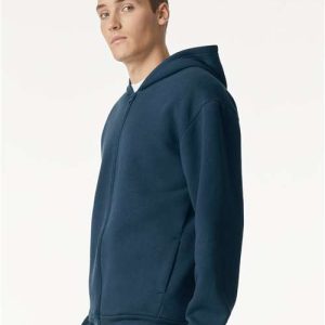Unisex ReFlex Fleece Full-Zip Hoodie Sweatshirt - RF497 - Image 30