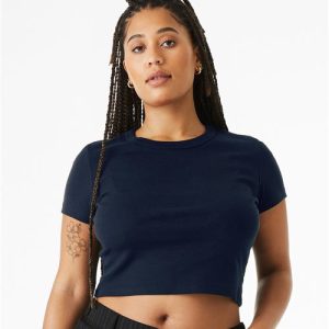 Women's Micro Rib Baby Tee - 1010