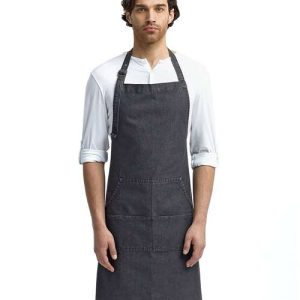 Jeans Stitch Denim Bib Apron - RP126 - Image 3