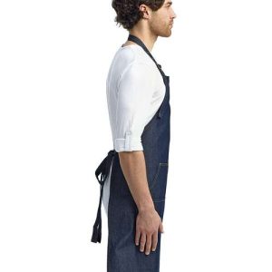Jeans Stitch Denim Bib Apron - RP126 - Image 8