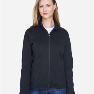 Women's Bristol Full-Zip Sweater Fleece Jacket - DG793W - Image 4