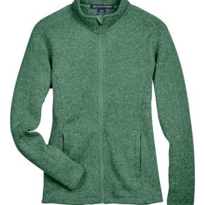 Women's Bristol Full-Zip Sweater Fleece Jacket - DG793W - Image 7
