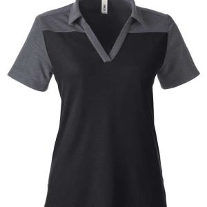 Women's Fusion ChromaSoft™ Colorblock Polo - CE112CW - Image 2