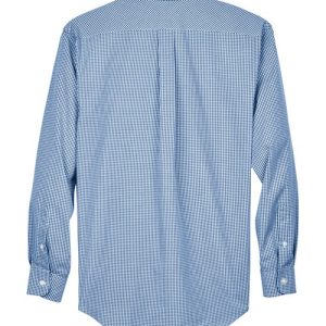 Men's Crown Collection® Gingham Check Woven Dress Shirt - D640 - Image 8