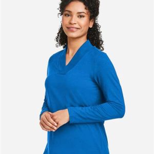Women's Raleigh Shawl Collar Knit Top - DP121W - Image 12