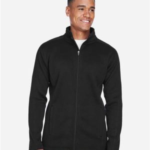 Men's Bristol Full-Zip Sweater Fleece Jacket - DG793 - Image 4