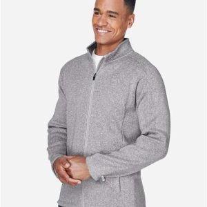 Men's Bristol Full-Zip Sweater Fleece Jacket - DG793 - Image 10