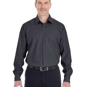 Men's Crown Collection® Royal Dobby Dress Shirt - DG532 - Image 2