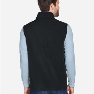 Men's Cruise Two-Layer Fleece Bonded Soft Shell Vest - CE701 - Image 6