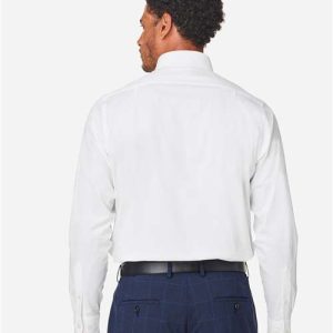 Men's CrownLux Performance® Spencer Poplin Dress Shirt - DG505 - Image 37