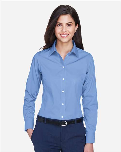 Women's Crown Collection® Oxford Woven Dress Shirt - D630W