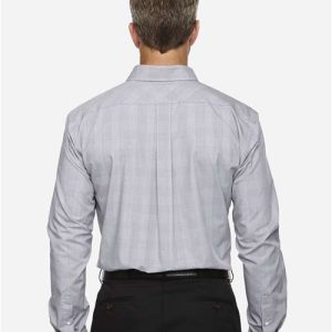 Men's Crown Collection® Glen Plaid Woven Dress Shirt - DG520 - Image 6