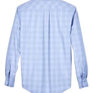 Men's Crown Collection® Glen Plaid Woven Dress Shirt - DG520 - Image 8