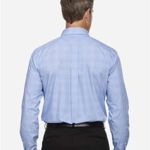 Men's Crown Collection® Glen Plaid Woven Dress Shirt - DG520 - Image 11