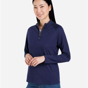 Women's Origin Performance Pique Quarter-Zip Pullover - CE418W - Image 18