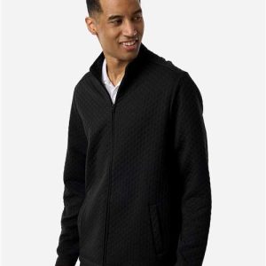 Men's Berkley Textured Full-Zip Jacket - DG740 - Image 6