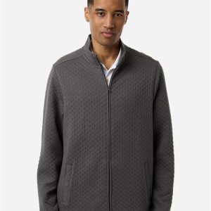 Men's Berkley Textured Full-Zip Jacket - DG740 - Image 11