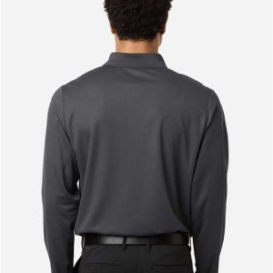 Men's Nova Performance Long Sleeve Pique Polo - CE108L - Image 10