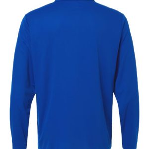 Men's Nova Performance Long Sleeve Pique Polo - CE108L - Image 18