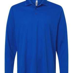 Men's Nova Performance Long Sleeve Pique Polo - CE108L - Image 17