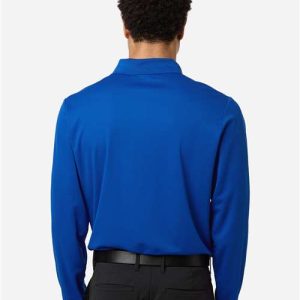 Men's Nova Performance Long Sleeve Pique Polo - CE108L - Image 22