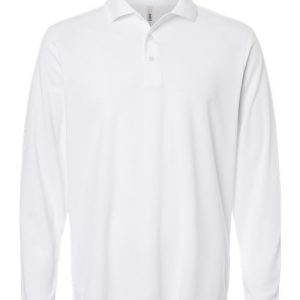 Men's Nova Performance Long Sleeve Pique Polo - CE108L - Image 23