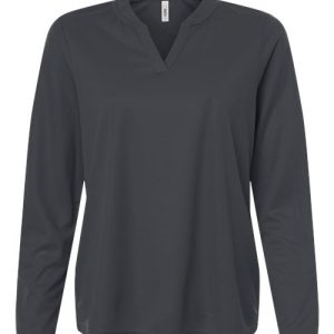 Women's Nova Performance Long Sleeve Pique Polo - CE108LW - Image 5