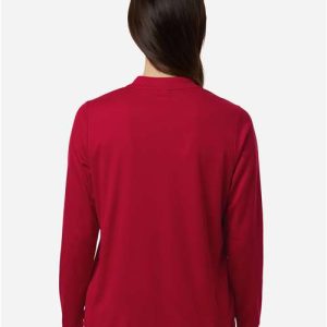 Women's Nova Performance Long Sleeve Pique Polo - CE108LW - Image 19