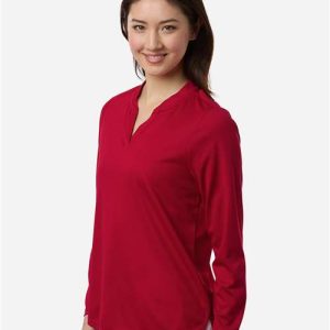 Women's Nova Performance Long Sleeve Pique Polo - CE108LW - Image 18