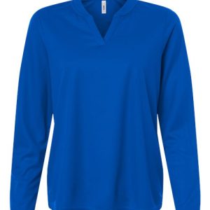 Women's Nova Performance Long Sleeve Pique Polo - CE108LW - Image 20