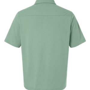 Men's Seaton Pebble Textured Polo - DG102 - Image 3