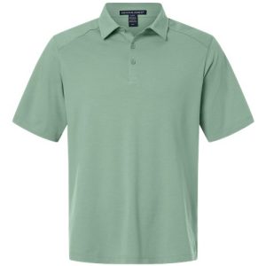 Men's Seaton Pebble Textured Polo - DG102 - Image 2