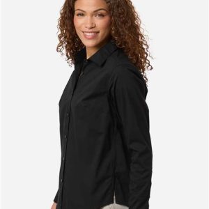 Women's CrownLux Performance® Spencer Poplin Dress Shirt - DG505W - Image 6